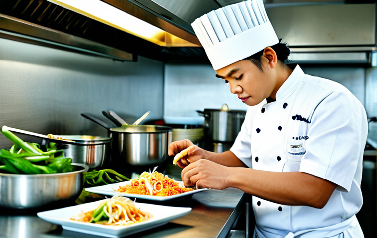 실시간 데이터 처리에서의 데이터 클렌징 기법 - **Prompt:** A professional Thai businesswoman in a modest, traditional Thai silk dress (Suea Phrarat...