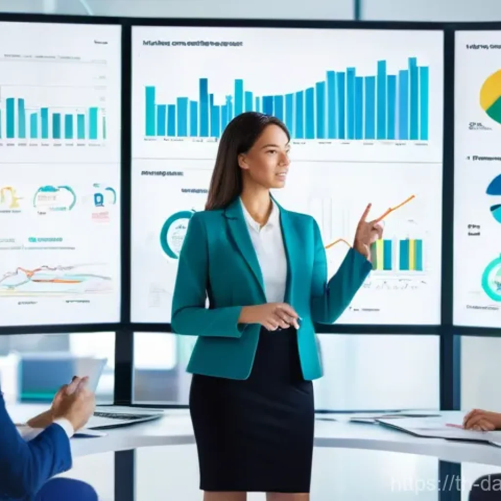 실시간 데이터 처리 시스템의 데이터 플로우 최적화 - **Prompt 1: The Power of Real-time Business Insights**
"A dynamic, high-angle shot of a diverse ...