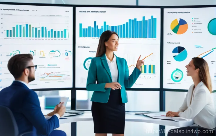 실시간 데이터 처리 시스템의 데이터 플로우 최적화 - **Prompt 1: The Power of Real-time Business Insights**
"A dynamic, high-angle shot of a diverse ...