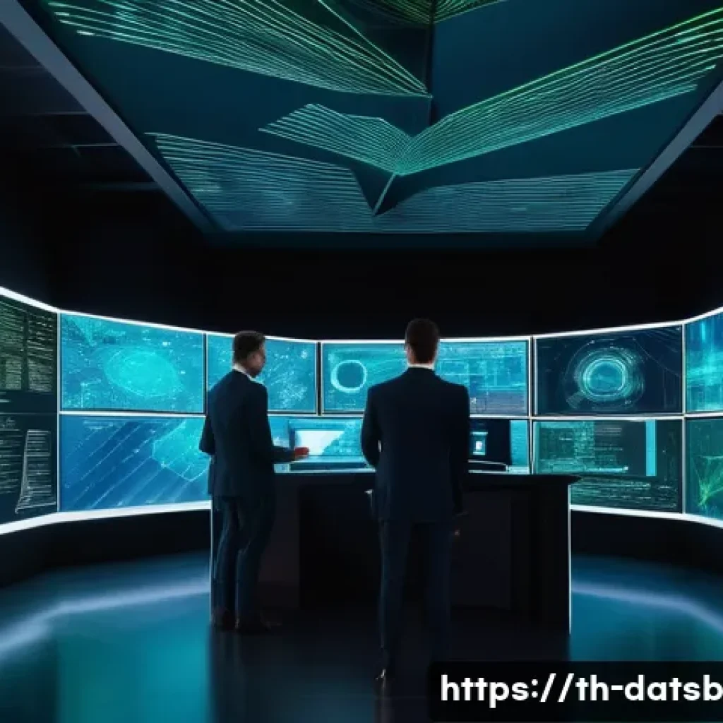 실시간 데이터 처리 시스템의 데이터 레이아웃 최적화 - **Prompt: Real-time AI Data Flow in a Futuristic Command Center**
"A vibrant, wide-angle shot of...
