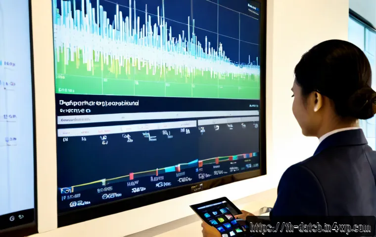 실시간 데이터 처리에서의 사용자 요구 사항 반영하기 - Photorealistic modern operations workspace in Bangkok, Thailand, a Thai data analyst adjusting a tab...